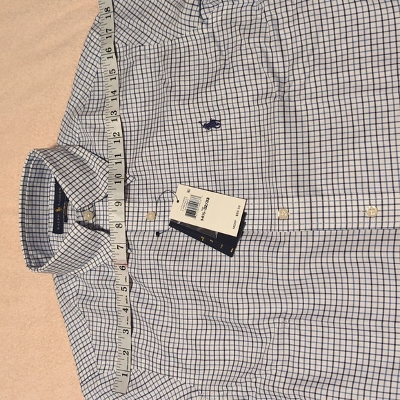 Ralph Lauren Men's classic fit blue/white Striped shirts. - Picture 2 of 6